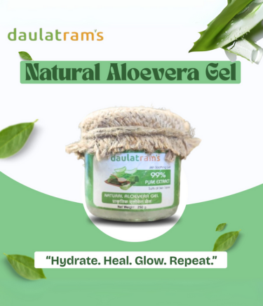 Daulatram's Aloe Vera Gel Poster