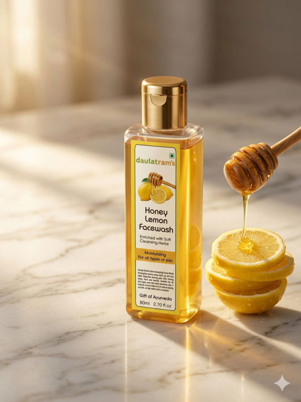 Honey lemon facewash